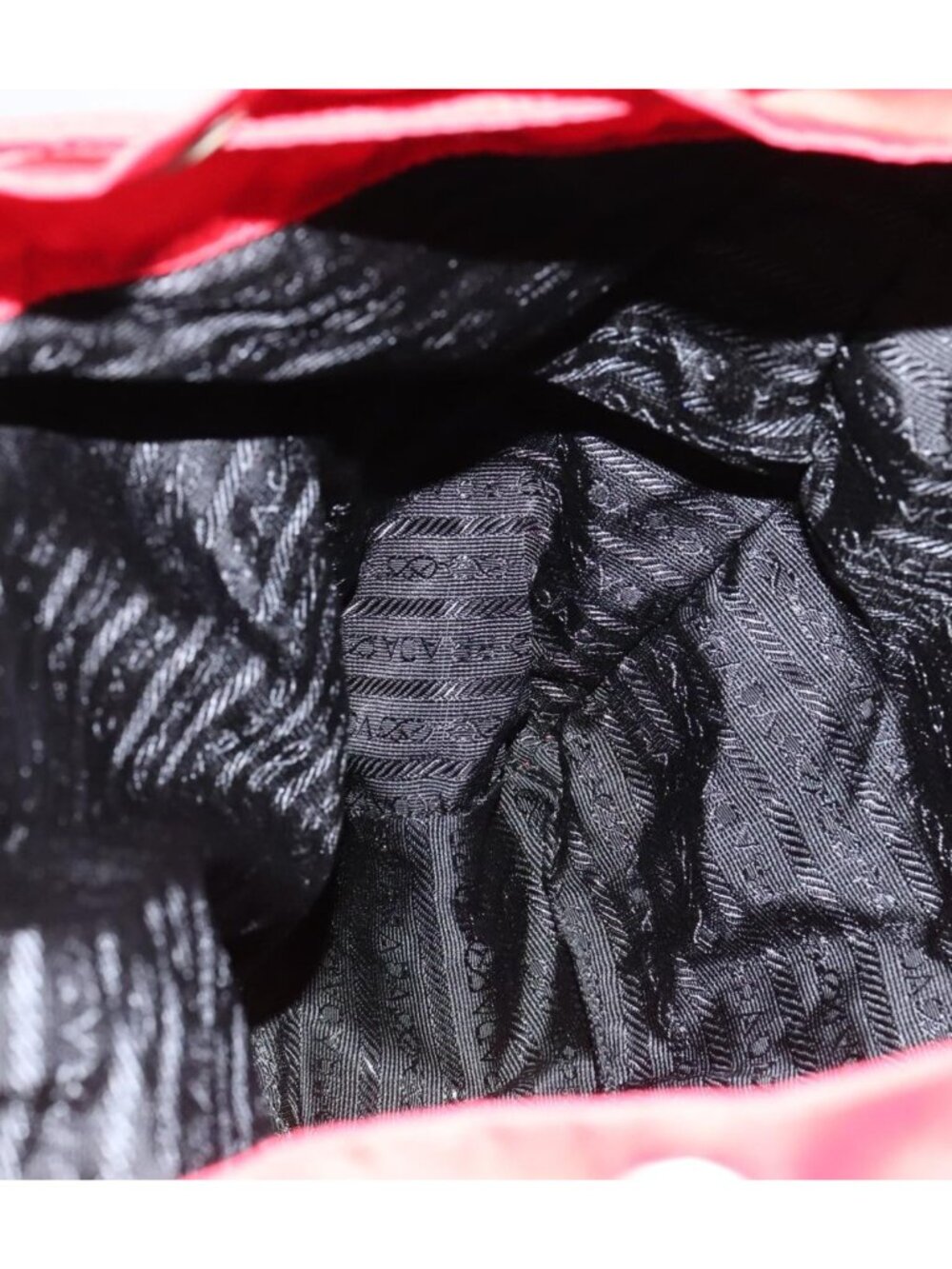 PRADA Backpack Nylon Red - Picture 15 of 16